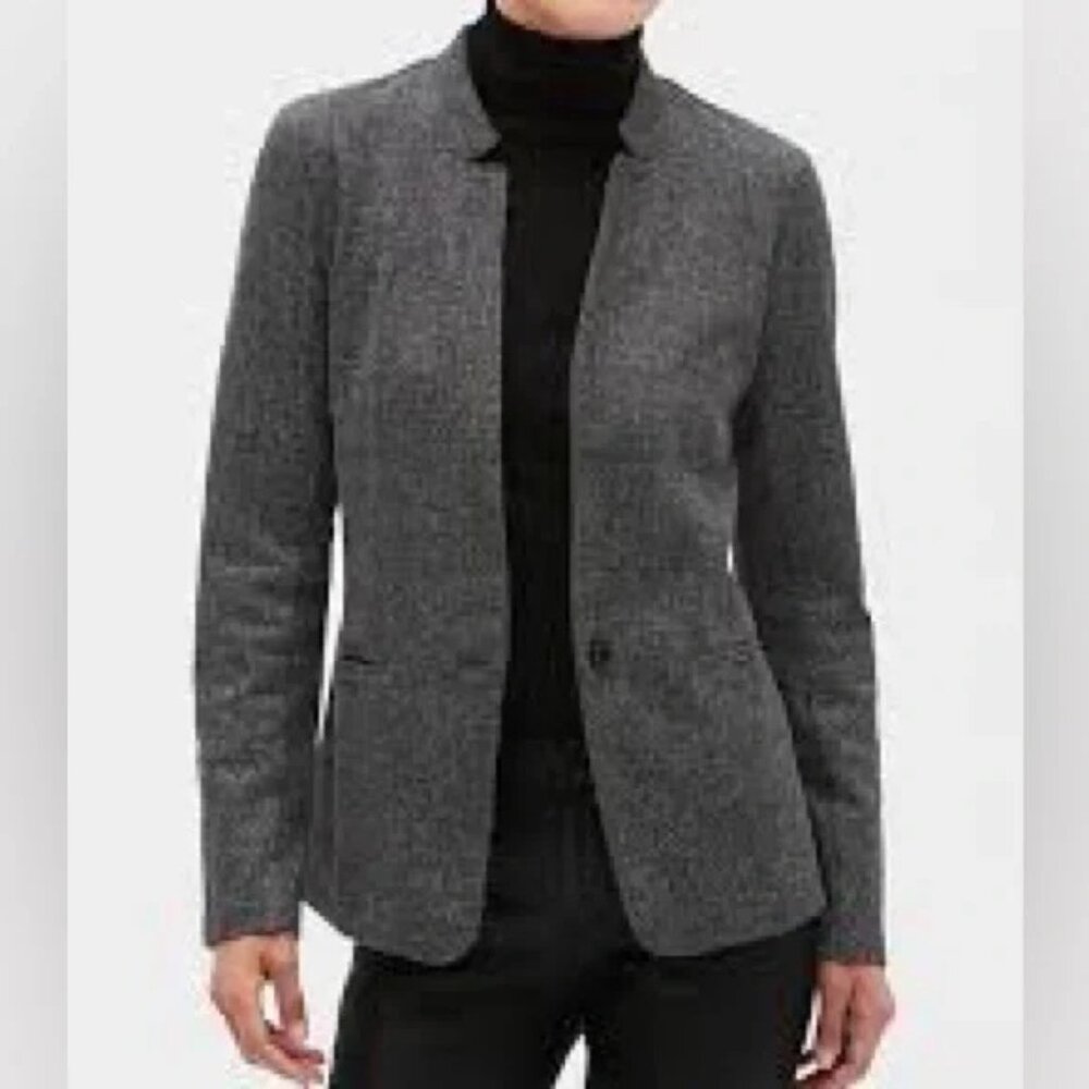 Banana Republic Gray Blazer